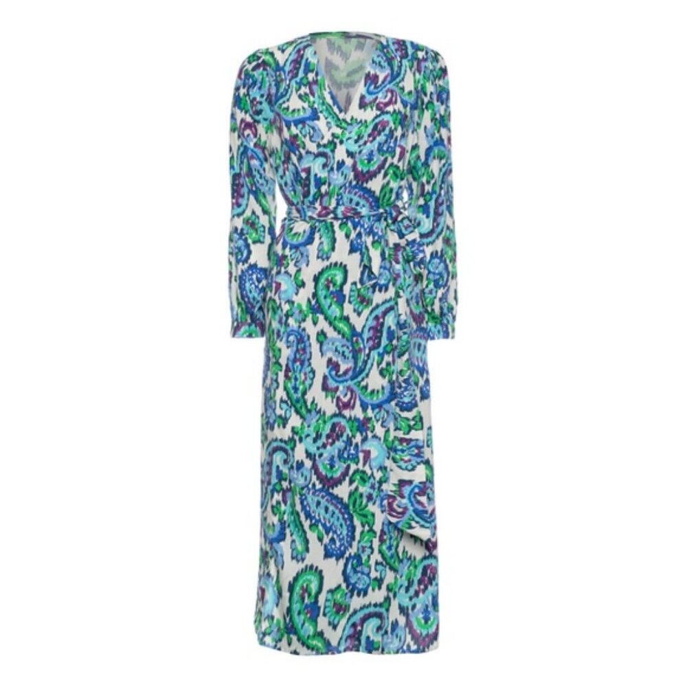 Zara Wrap Maxi Dress - Size Small - 100% Viscose